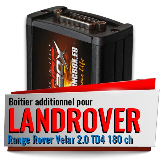 Boitier additionnel Landrover Range Rover Velar 2.0 TD4 180 ch