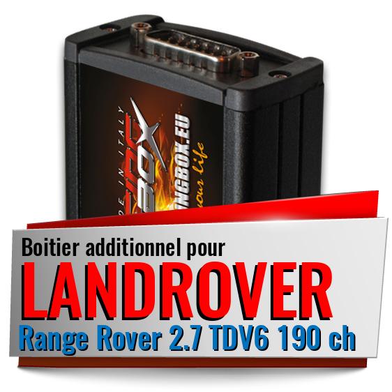 Boitier additionnel Landrover Range Rover 2.7 TDV6 190 ch