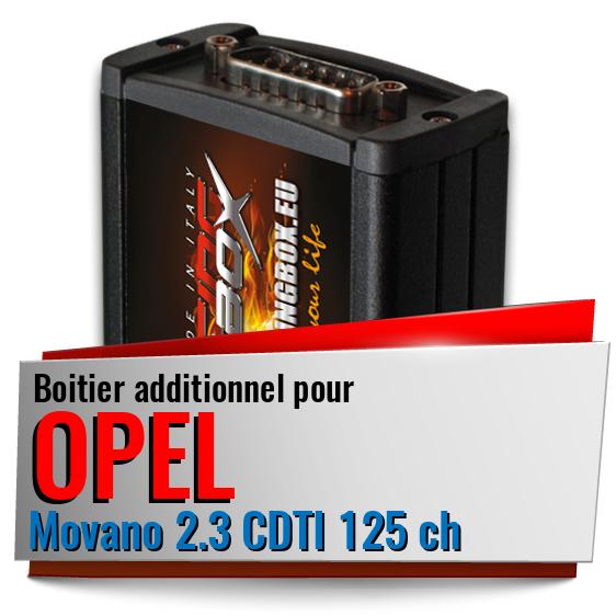 Boitier additionnel Opel Movano 2.3 CDTI 125 ch