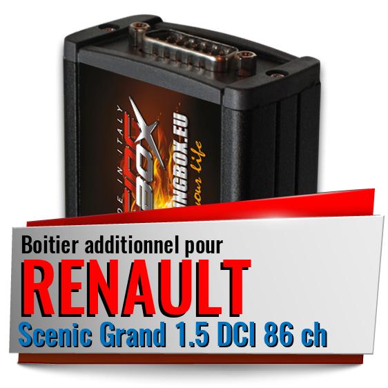 Boitier additionnel Renault Scenic Grand 1.5 DCI 86 ch