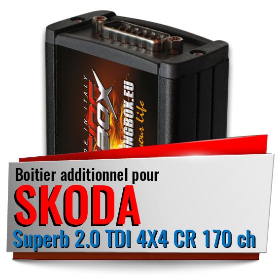Boitier additionnel Skoda Superb 2.0 TDI 4X4 CR 170 ch Boitier additionnel Skoda Superb 2.0 TDI 4X4 CR 170 ch