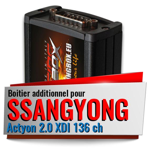 Boitier additionnel Ssangyong Actyon 2.0 XDI 136 ch Boitier additionnel Ssangyong Actyon 2.0 XDI 136 ch