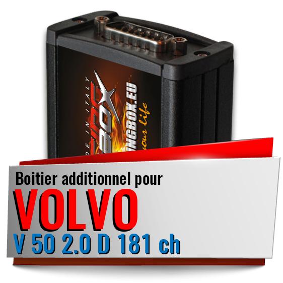 Boitier additionnel Volvo V 50 2.0 D 181 ch