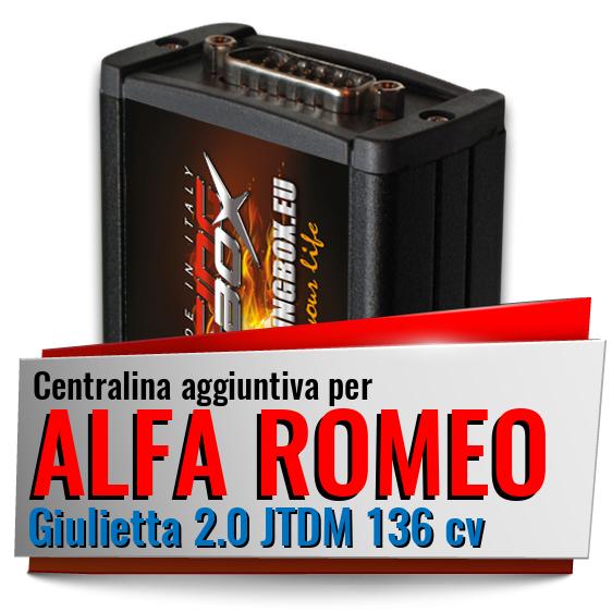 Centralina aggiuntiva Alfa Romeo Giulietta 2.0 JTDM 136 cv