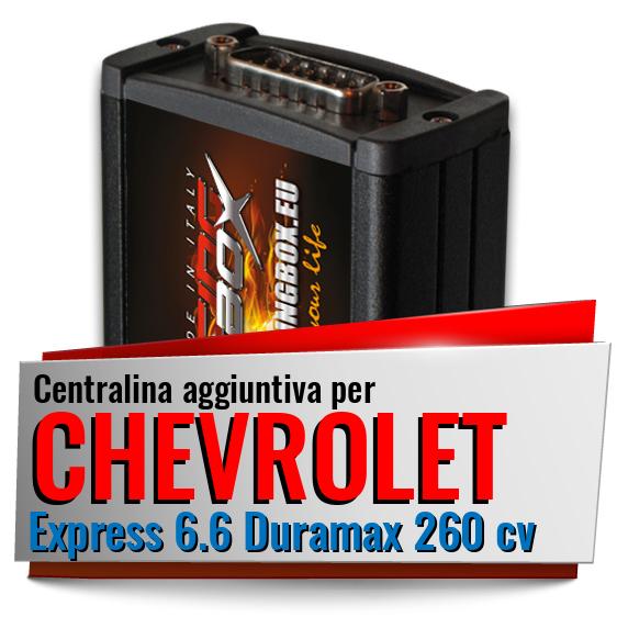 Centralina aggiuntiva Chevrolet Express 6.6 Duramax 260 cv