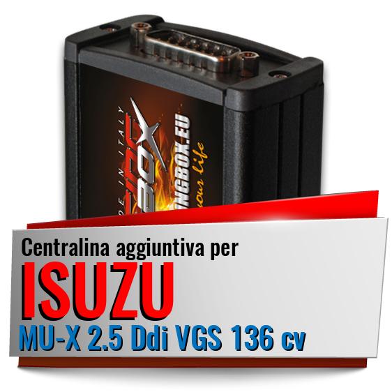 Centralina aggiuntiva Isuzu MU-X 2.5 Ddi VGS 136 cv