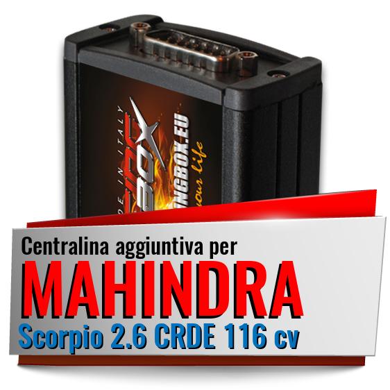 Centralina aggiuntiva Mahindra Scorpio 2.6 CRDE 116 cv