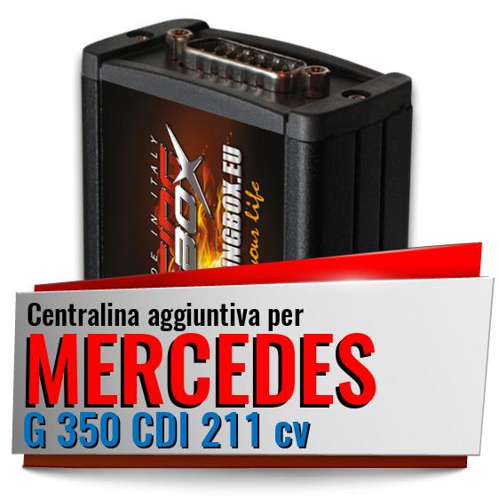 Centralina aggiuntiva Mercedes G 350 CDI 211 cv Centralina aggiuntiva Mercedes G 350 CDI 211 cv