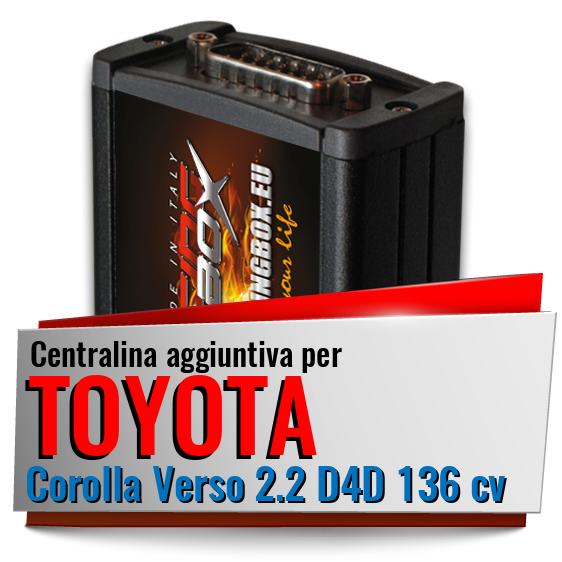 Centralina aggiuntiva Toyota Corolla Verso 2.2 D4D 136 cv Centralina aggiuntiva Toyota Corolla Verso 2.2 D4D 136 cv