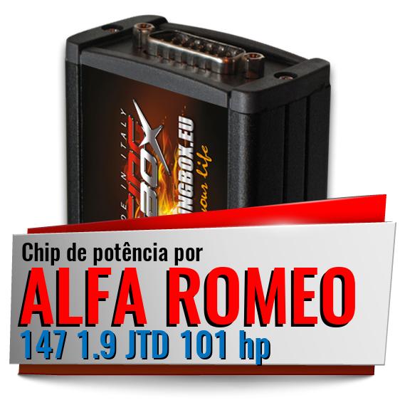 Chip de potência Alfa Romeo 147 1.9 JTD 101 hp Chip de potência Alfa Romeo 147 1.9 JTD 101 hp