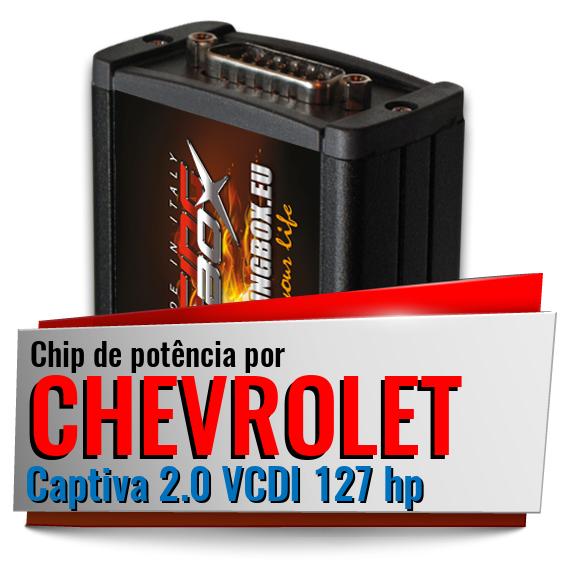 Chip de potência Chevrolet Captiva 2.0 VCDI 127 hp Chip de potência Chevrolet Captiva 2.0 VCDI 127 hp