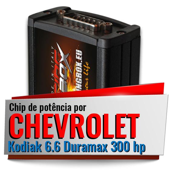 Chip de potência Chevrolet Kodiak 6.6 Duramax 300 hp