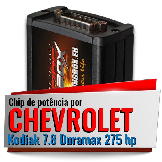 Chip de potência Chevrolet Kodiak 7.8 Duramax 275 hp