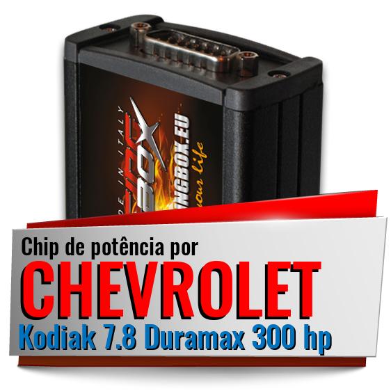 Chip de potência Chevrolet Kodiak 7.8 Duramax 300 hp