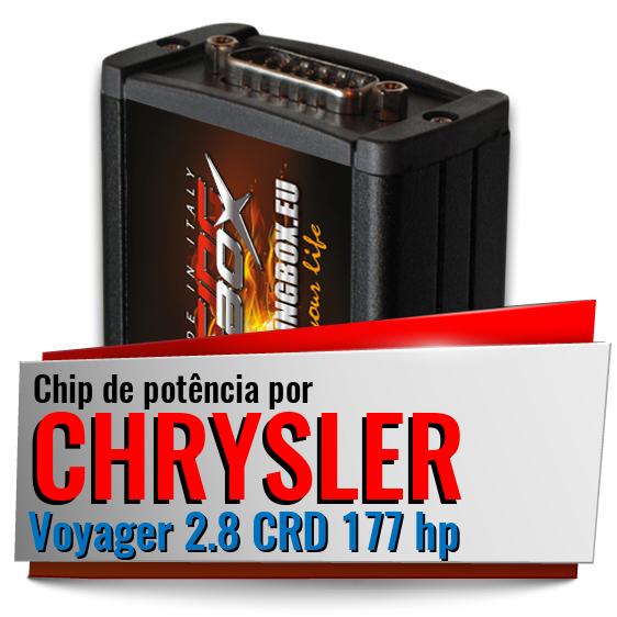Chip de potência Chrysler Voyager 2.8 CRD 177 hp
