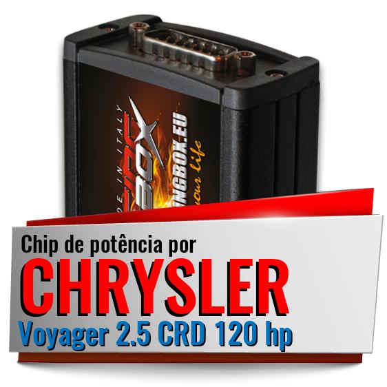 Chip de potência Chrysler Voyager 2.5 CRD 120 hp Chip de potência Chrysler Voyager 2.5 CRD 120 hp