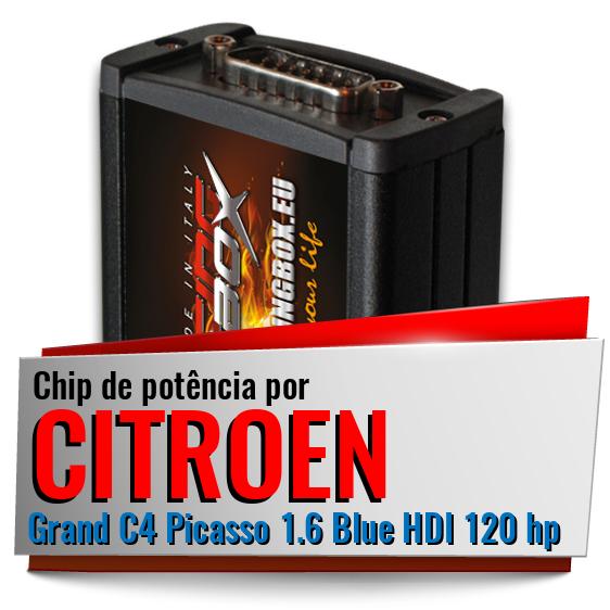 Chip de potência Citroen Grand C4 Picasso 1.6 Blue HDI 120 hp