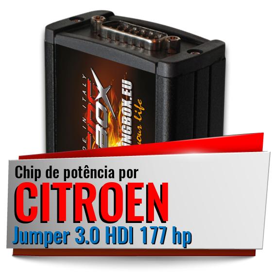 Chip de potência Citroen Jumper 3.0 HDI 177 hp