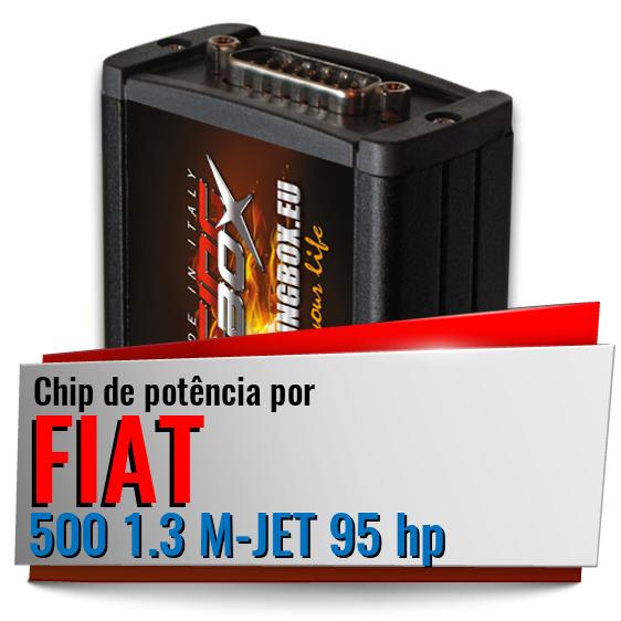 Chip de potência Fiat 500 1.3 M-JET 95 hp