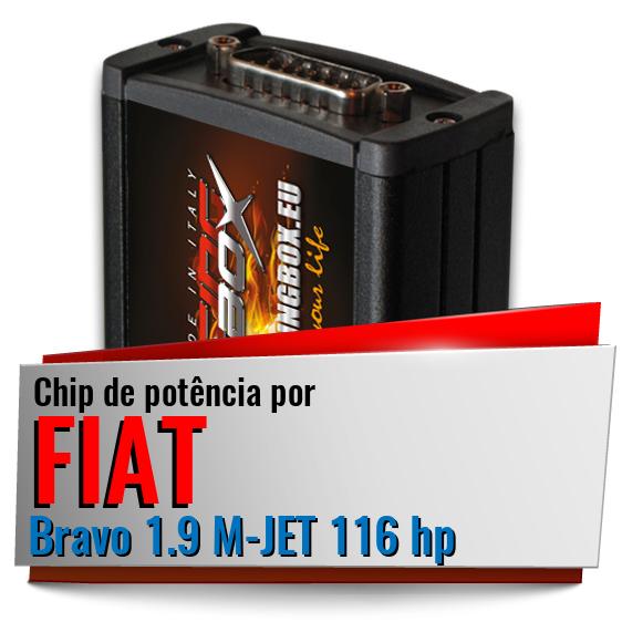 Chip de potência Fiat Bravo 1.9 M-JET 116 hp