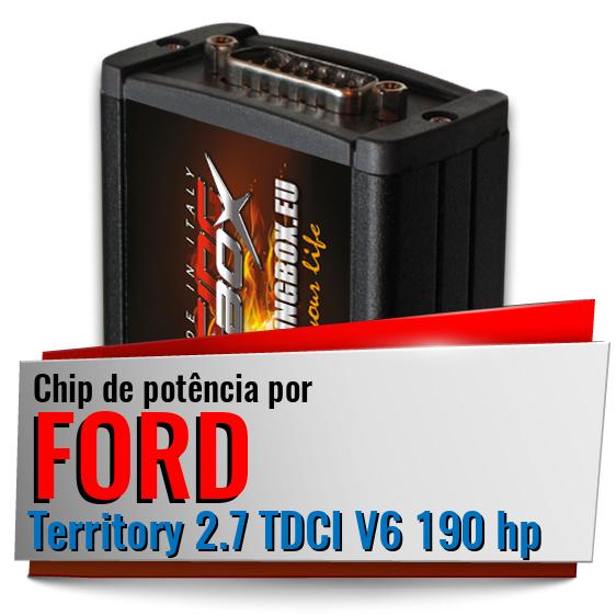 Chip de potência Ford Territory 2.7 TDCI V6 190 hp Chip de potência Ford Territory 2.7 TDCI V6 190 hp