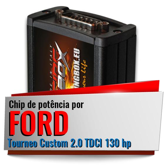 Chip de potência Ford Tourneo Custom 2.0 TDCI 130 hp Chip de potência Ford Tourneo Custom 2.0 TDCI 130 hp
