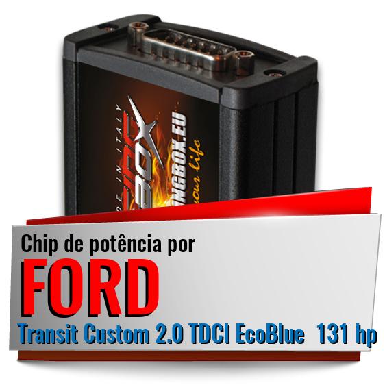 Chip de potência Ford Transit Custom 2.0 TDCI EcoBlue 131 hp
