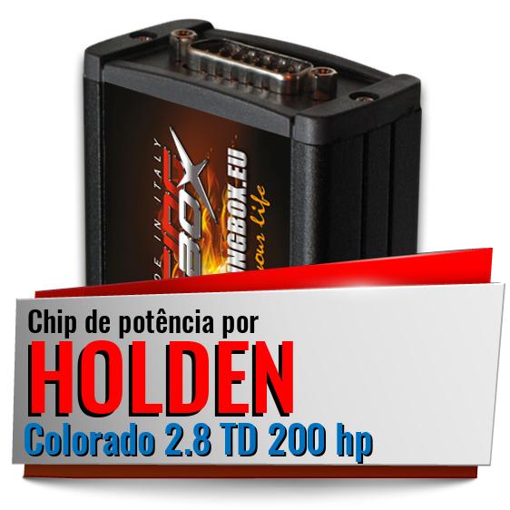 Chip de potência Holden Colorado 2.8 TD 200 hp