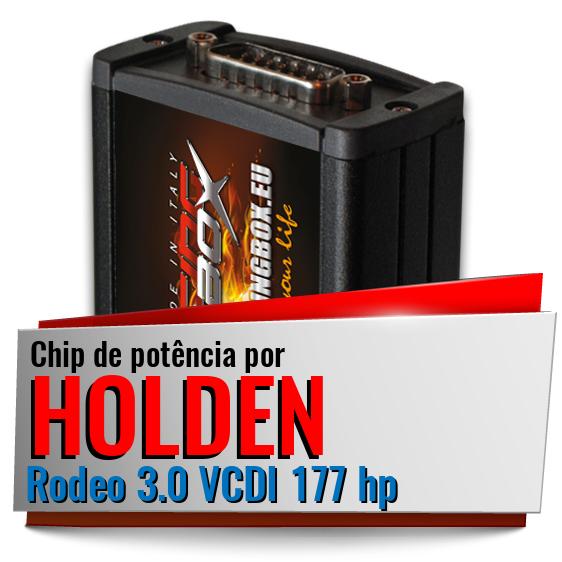 Chip de potência Holden Rodeo 3.0 VCDI 177 hp