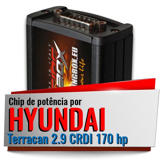 Chip de potência Hyundai Terracan 2.9 CRDI 170 hp