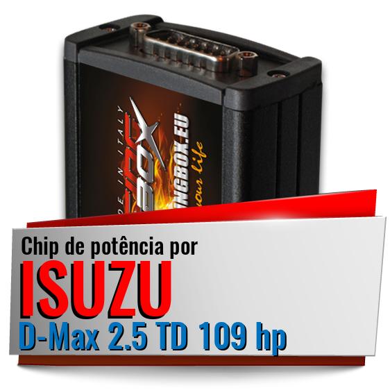 Chip de potência Isuzu D-Max 2.5 TD 109 hp