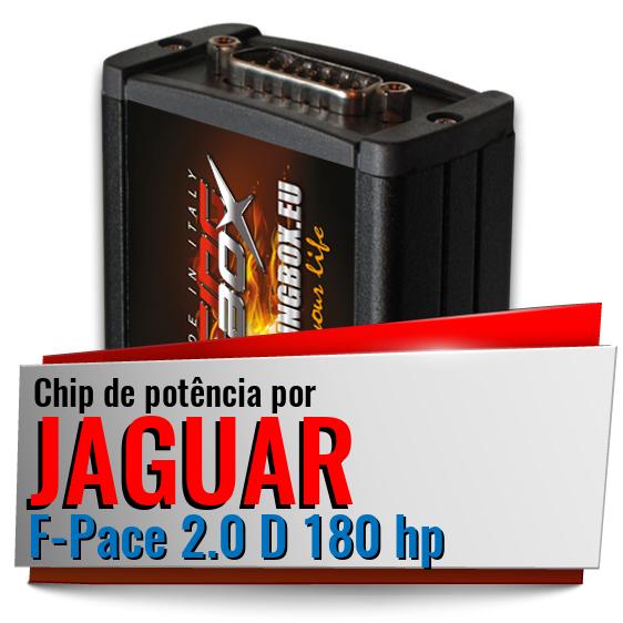 Chip de potência Jaguar F-Pace 2.0 D 180 hp