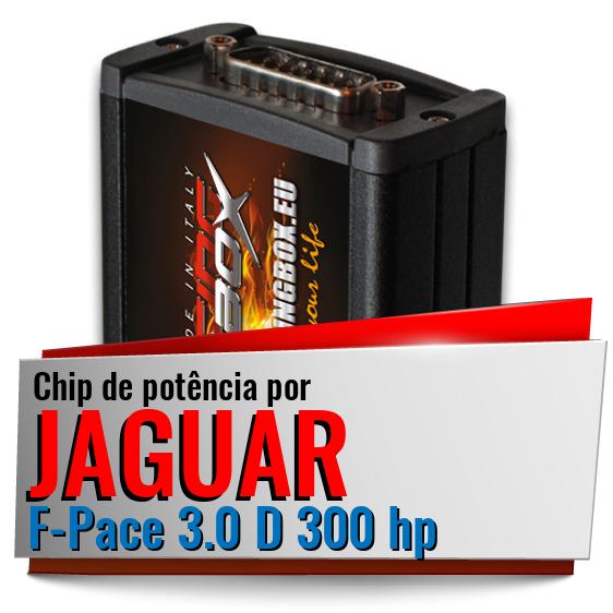 Chip de potência Jaguar F-Pace 3.0 D 300 hp