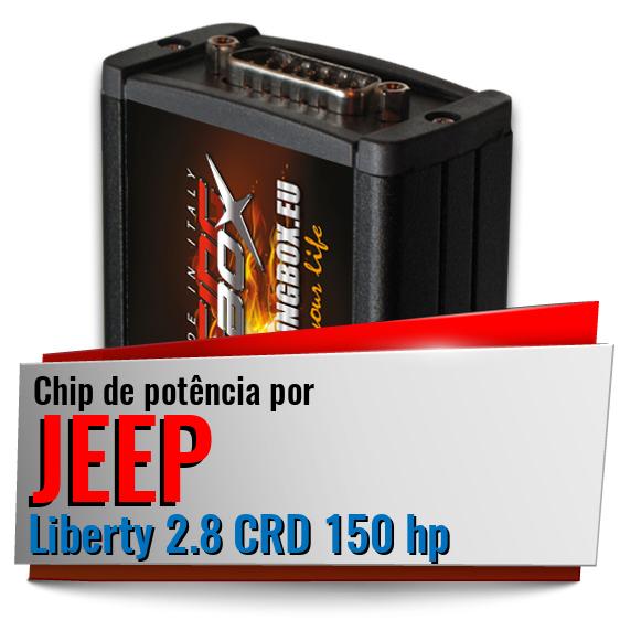 Chip de potência Jeep Liberty 2.8 CRD 150 hp
