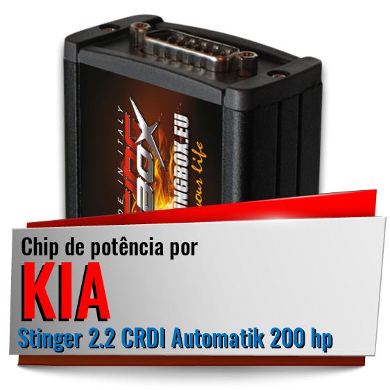 Chip de potência Kia Stinger 2.2 CRDI Automatik 200 hp