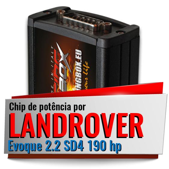Chip de potência Landrover Evoque 2.2 SD4 190 hp