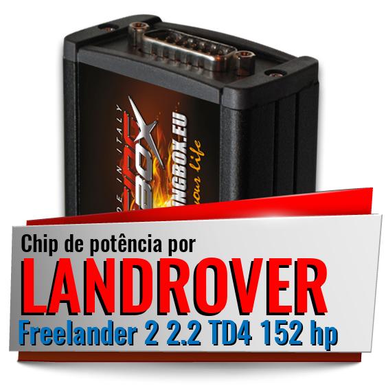 Chip de potência Landrover Freelander 2 2.2 TD4 152 hp