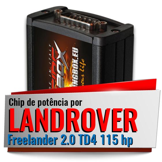 Chip de potência Landrover Freelander 2.0 TD4 115 hp Chip de potência Landrover Freelander 2.0 TD4 115 hp