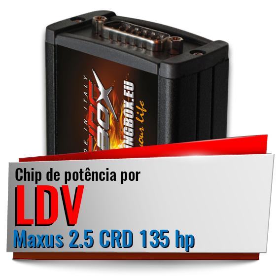 Chip de potência LDV Maxus 2.5 CRD 135 hp Chip de potência LDV Maxus 2.5 CRD 135 hp