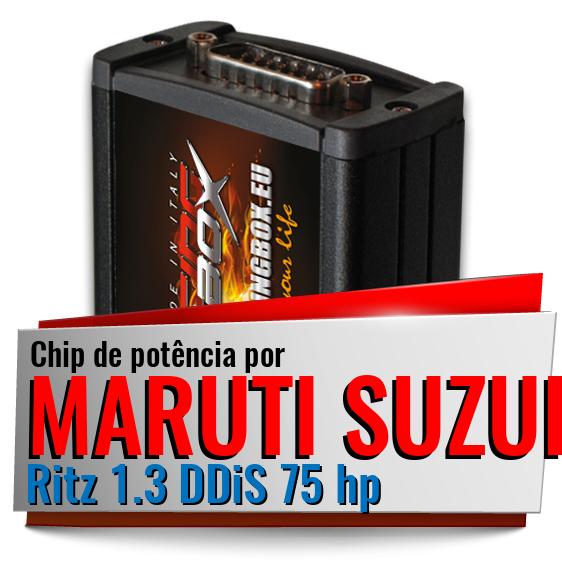 Chip de potência Maruti Suzuki Ritz 1.3 DDiS 75 hp