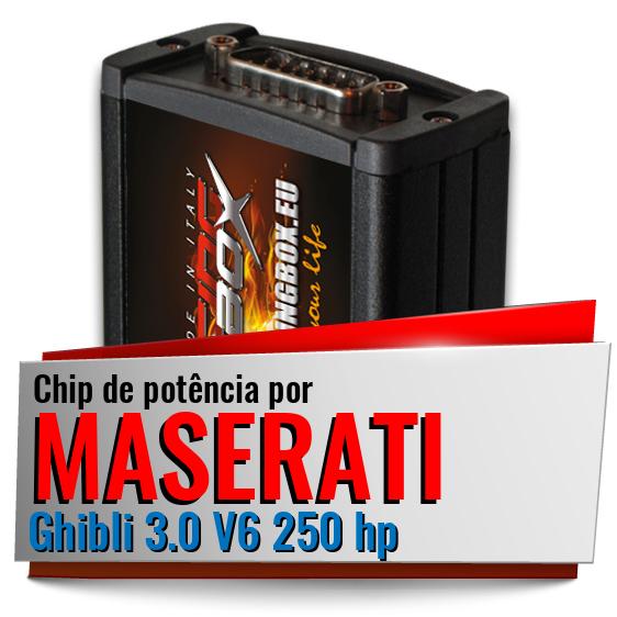 Chip de potência Maserati Ghibli 3.0 V6 250 hp