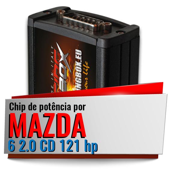 Chip de potência Mazda 6 2.0 CD 121 hp
