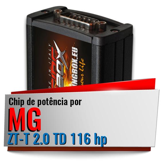 Chip de potência Mg ZT-T 2.0 TD 116 hp