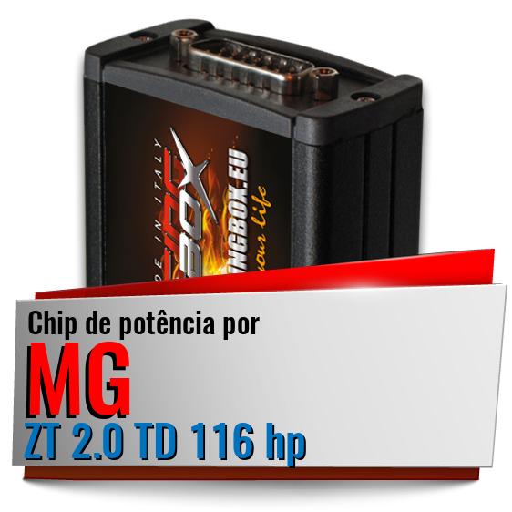 Chip de potência Mg ZT 2.0 TD 116 hp