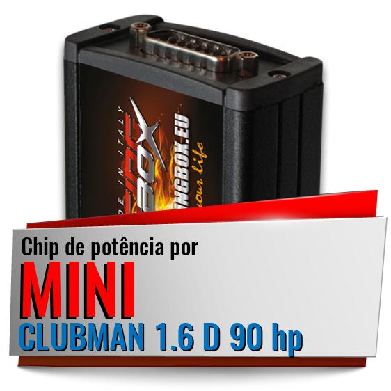 Chip de potência Mini CLUBMAN 1.6 D 90 hp Chip de potência Mini CLUBMAN 1.6 D 90 hp