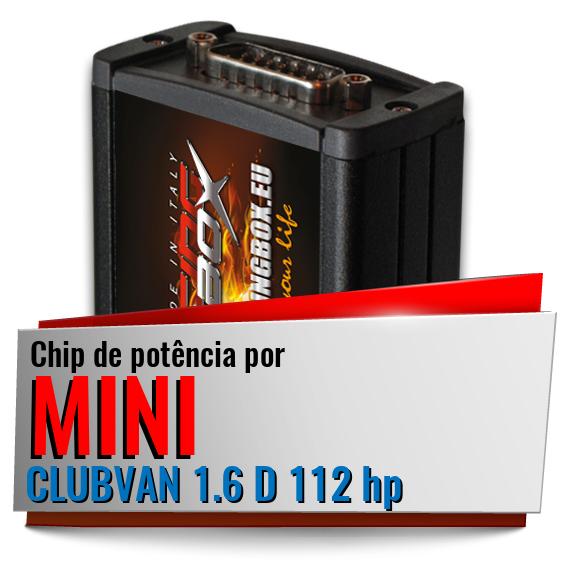 Chip de potência Mini CLUBVAN 1.6 D 112 hp
