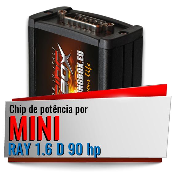 Chip de potência Mini RAY 1.6 D 90 hp