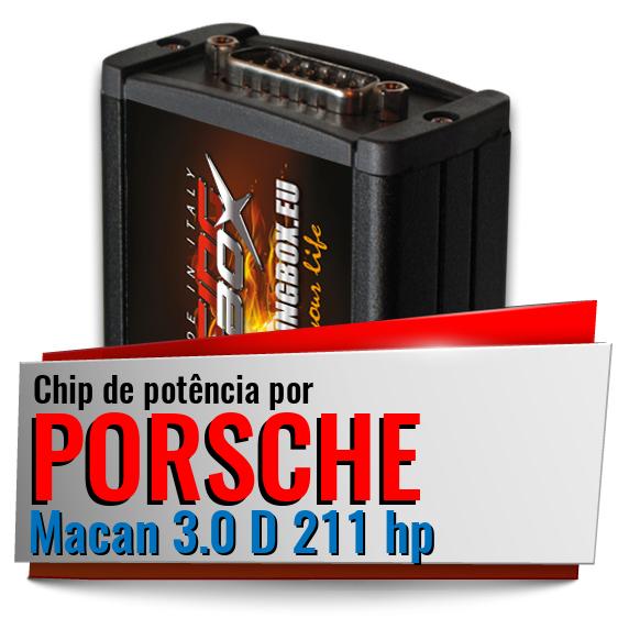 Chip de potência Porsche Macan 3.0 D 211 hp