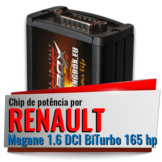 Chip de potência Renault Megane 1.6 DCI BiTurbo 165 hp