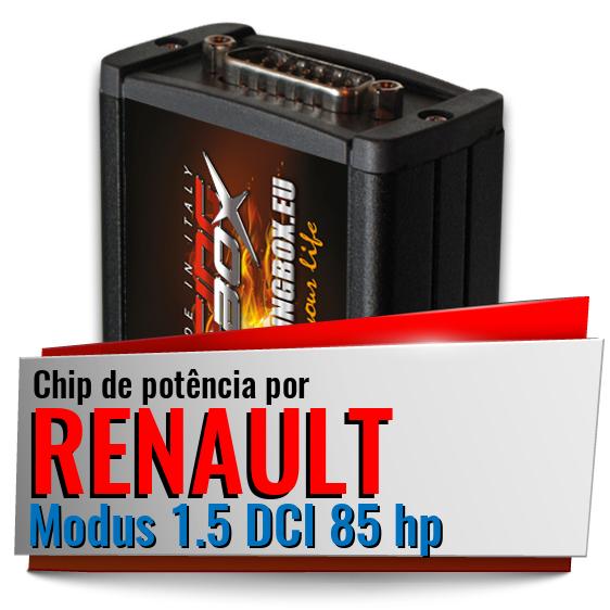Chip de potência Renault Modus 1.5 DCI 85 hp